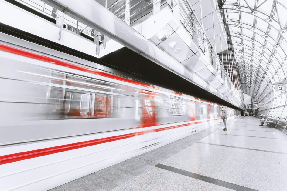 Man Clings To Exterior of Bullet Train