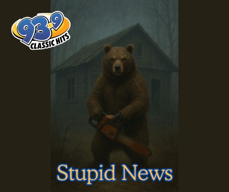 Bear Steals Chainsaw