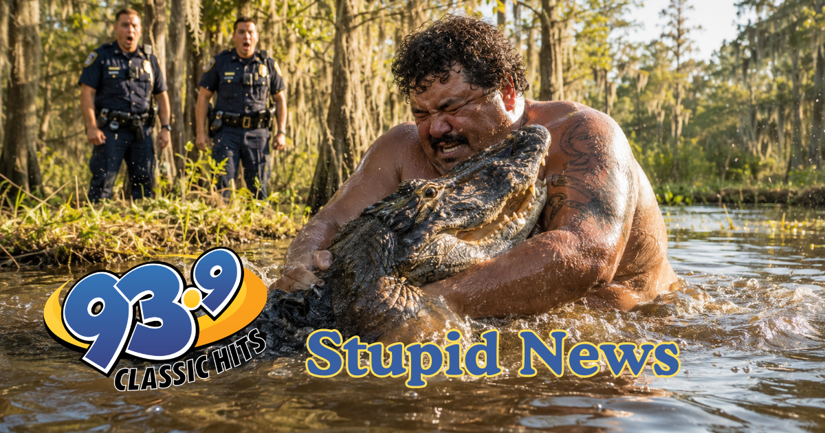 Swamp Sprint Ends in Gator Grapple