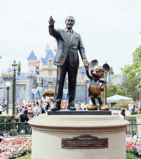 Crazy Naked Canadian at Disneyland