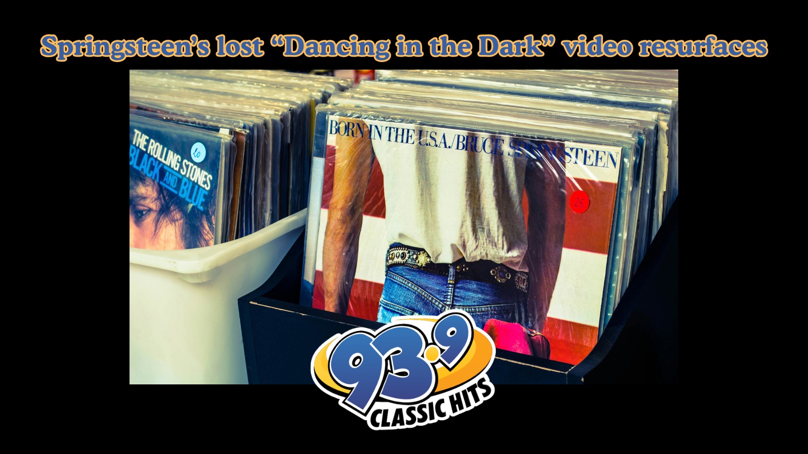 The lost “Dancing in the Dark” video resurfaces