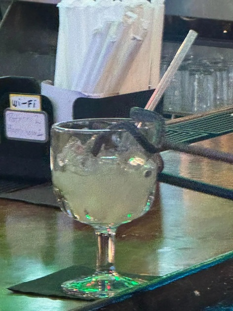 Snake Drops From Ceiling Into Margarita