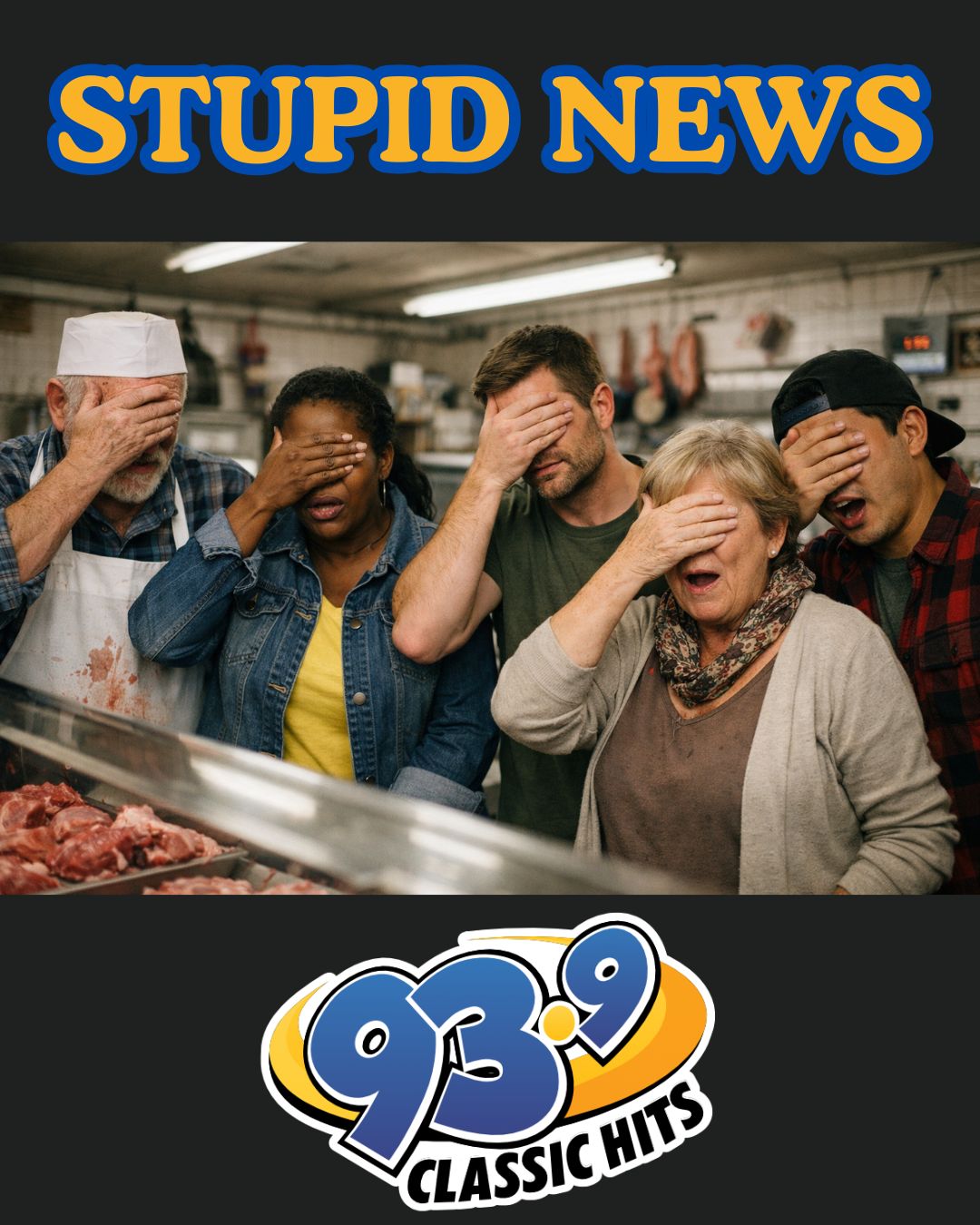 Man Charged With Au Naturel Robbery of Meat Market