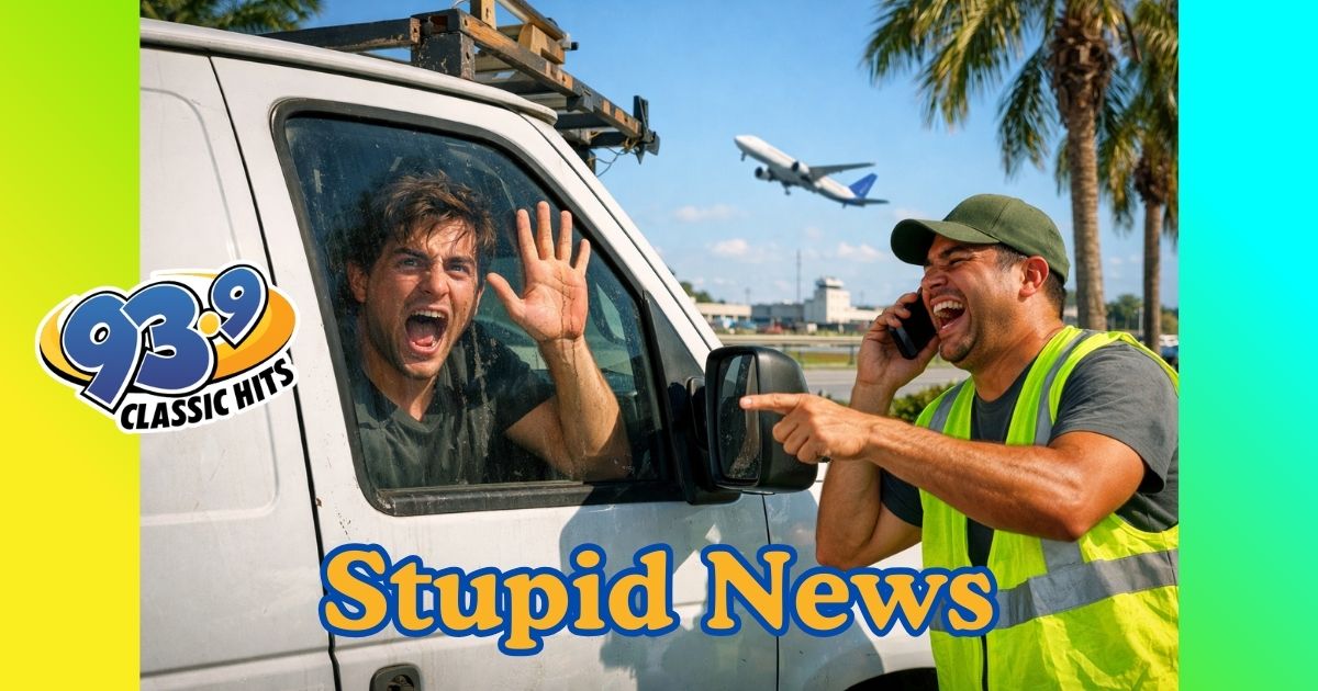Florida Man Gets Locked Inside Van While Robbing It