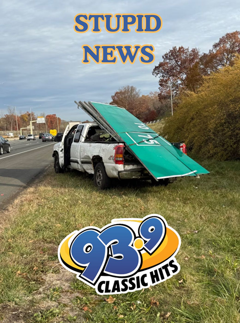 Men Try To Steal Interstate Highway Sign