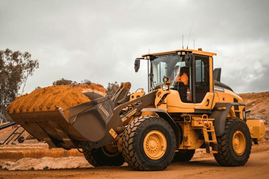 Epic Front End Loader Chase