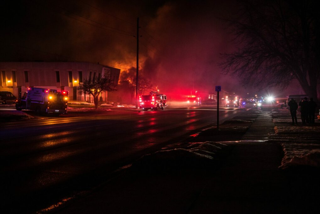 Fire Truck Stolen Battling Blaze