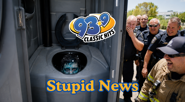 Man Stuck in Porta-Potty For a Mountain Dew