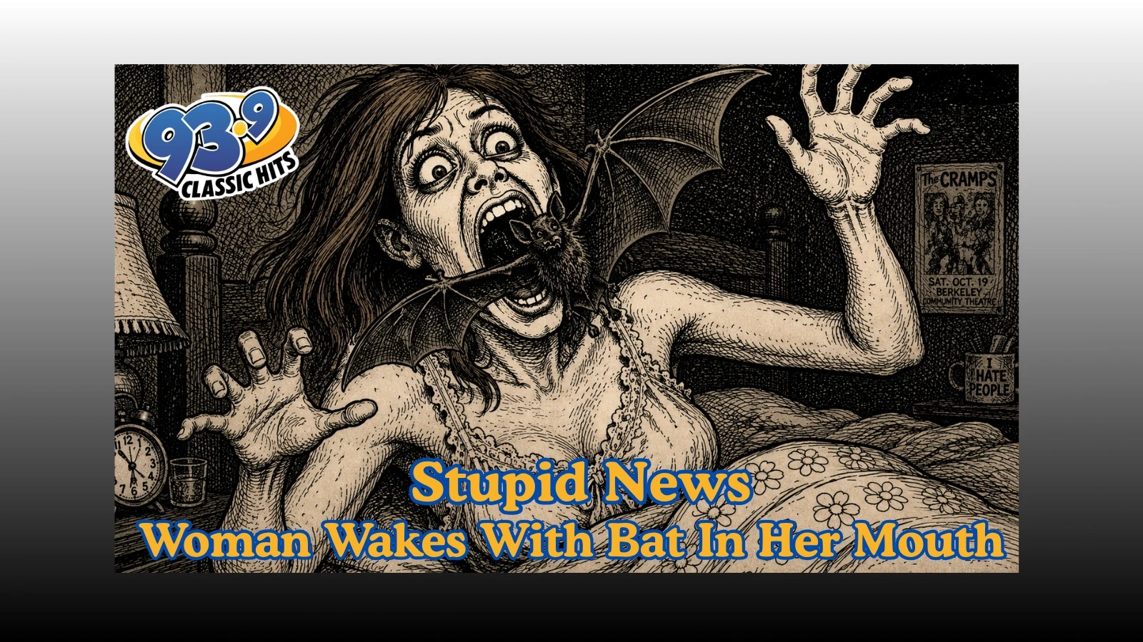 Woman Wakes With Bat Crawling Into Her Mouth