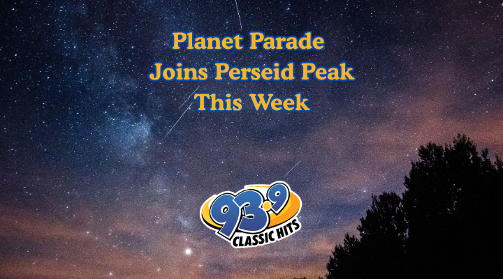 Planet Parade Joins Perseid Peak