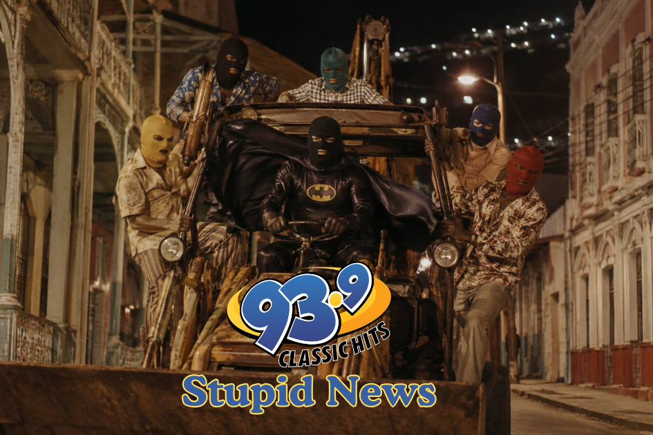Backhoe Batman Bungles Bank Heist