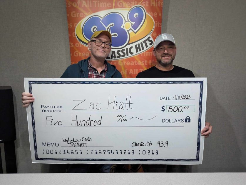 High Low Cash Jackpot Winner Zac Hiatt