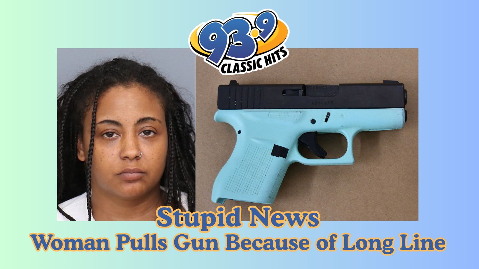 Booze Blew A Fuse Over Long Line, Pulled Pistol