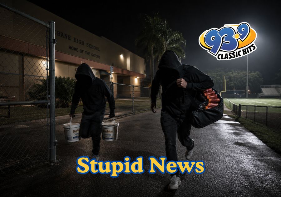 Hot Dog Heist at High School