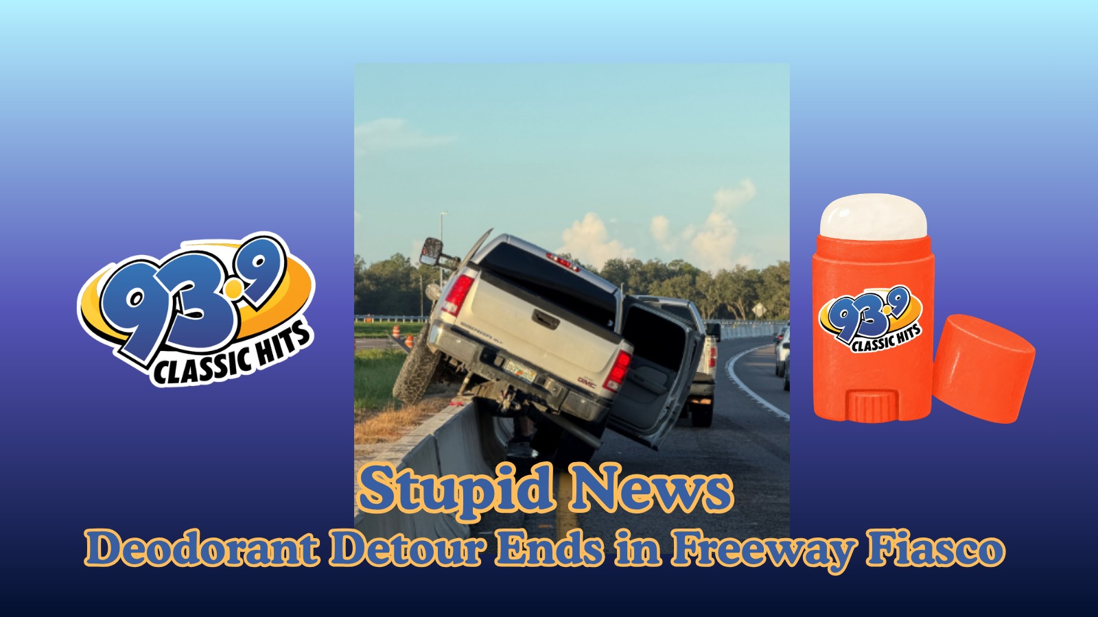 Deodorant Detour Ends in Florida Freeway Fiasco
