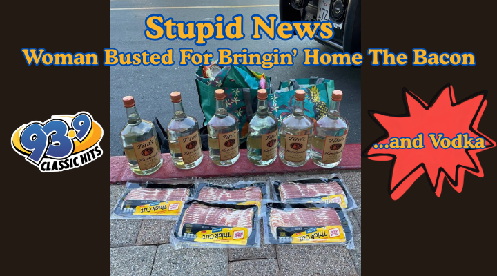 Busted For Bringing Home The Bacon… and Vodka