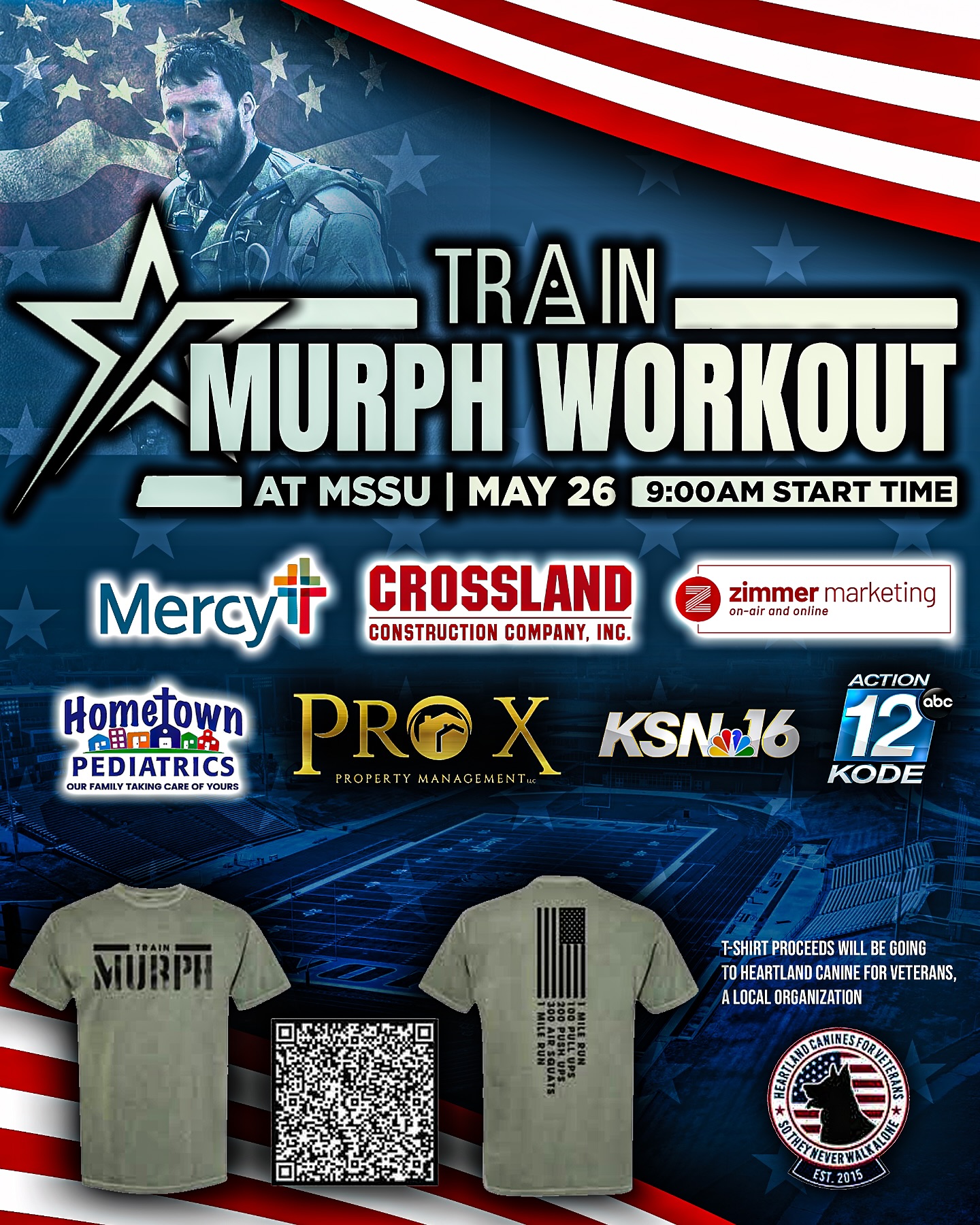 TRAIN Murph Workout Coming to MSSU