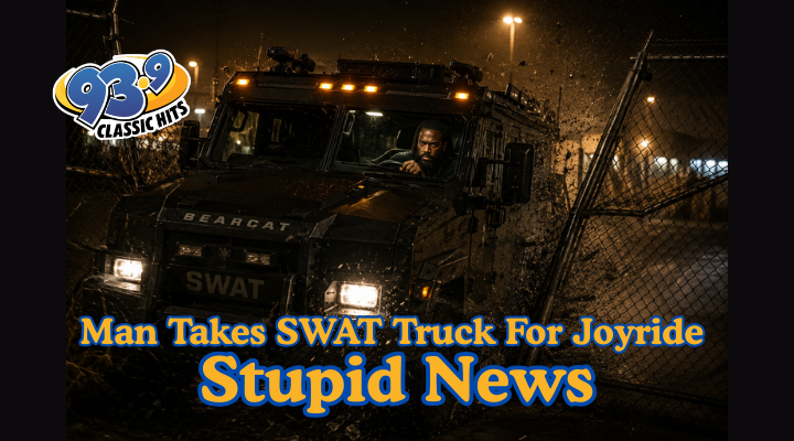 SWAT Truck Taken For Joyride