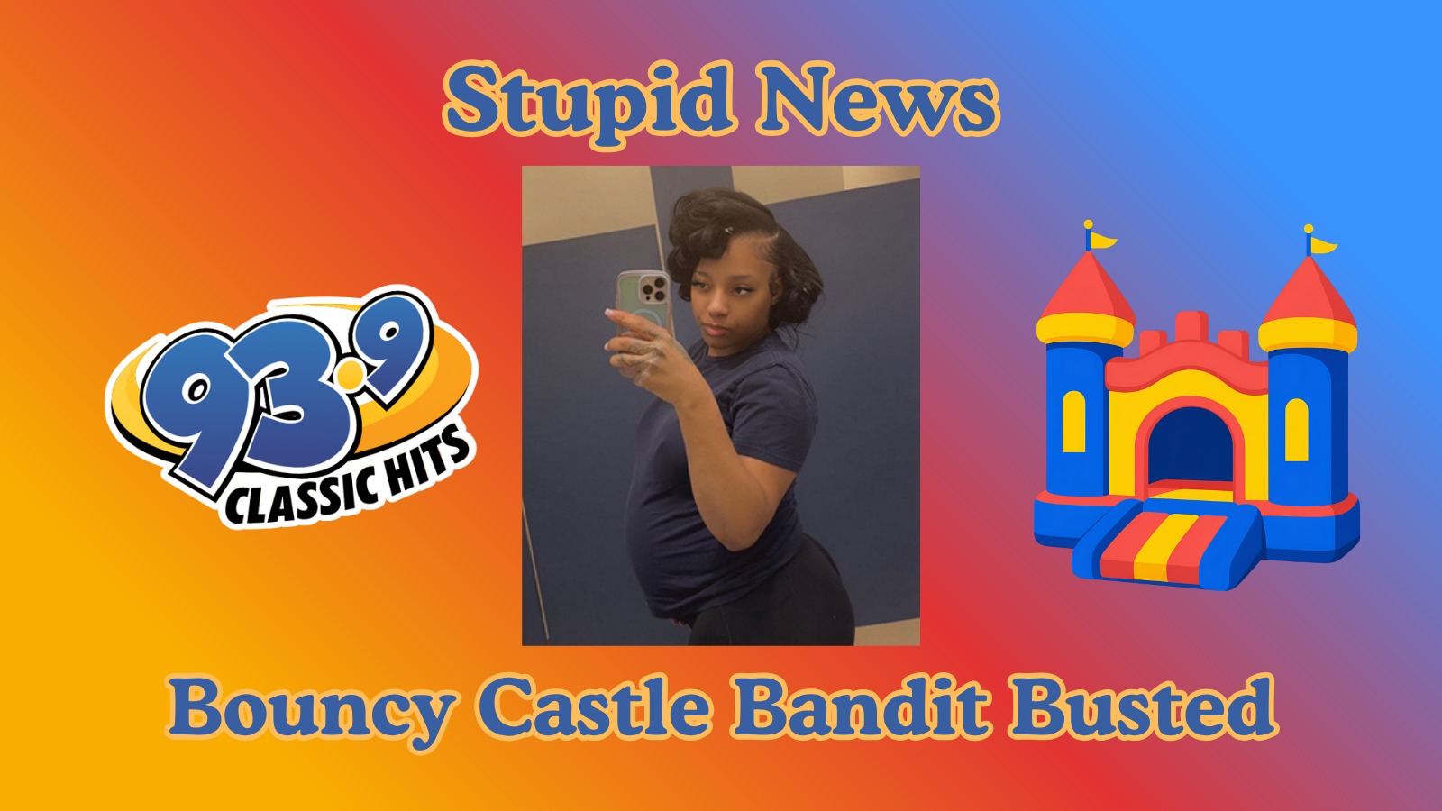 Bouncy Castle Bandit Busted