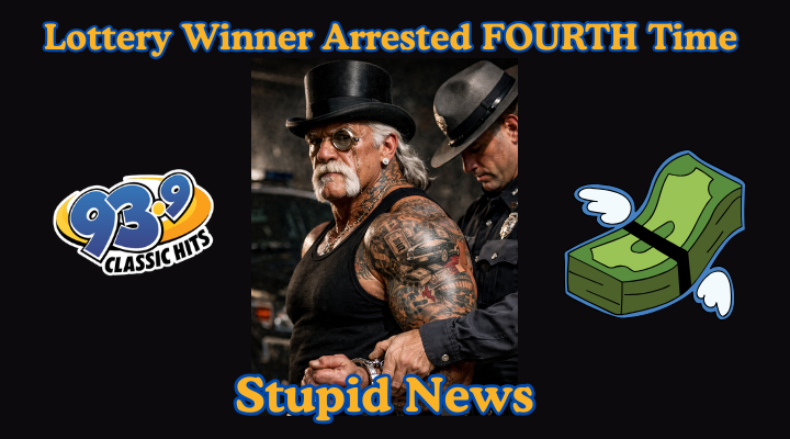 Lottery Jackpot Winner Arrested for FOURTH Time