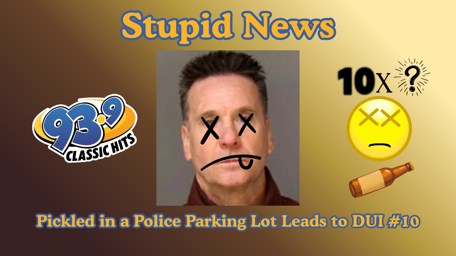 Police Station Parking Spot Leads to Man’s 10th DUI