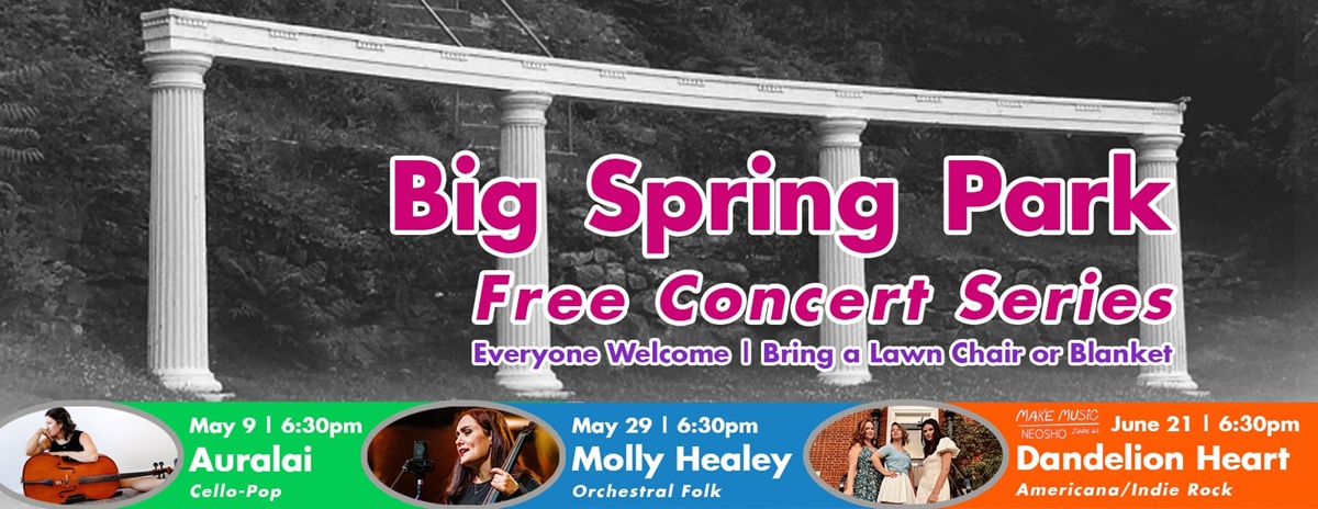 FREE Music In Neosho’s Big Spring Park