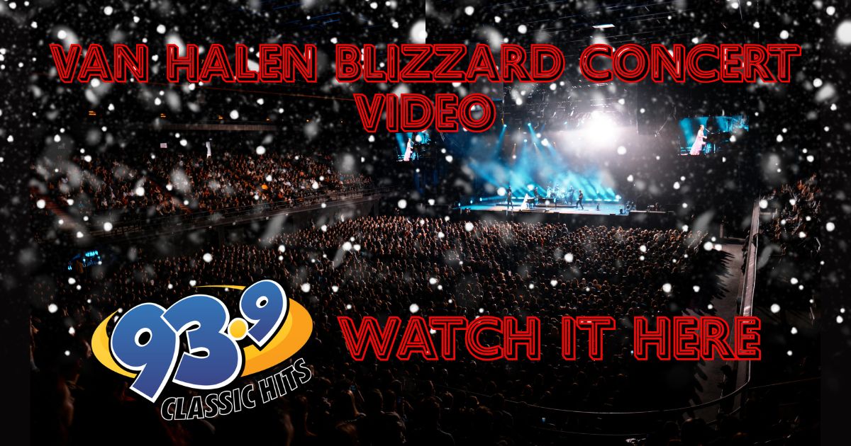 Van Halen Blizzard Concert Video