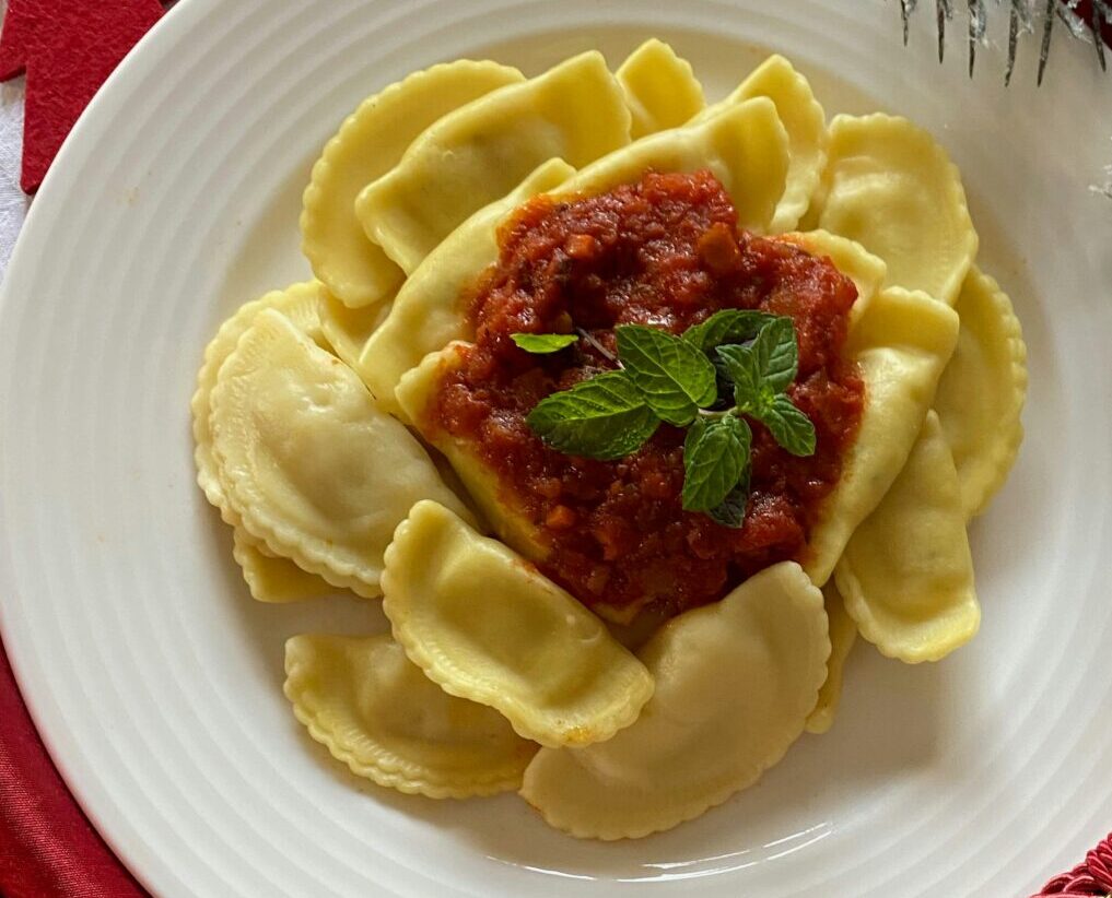 Woman Charged in Ravioli Attack
