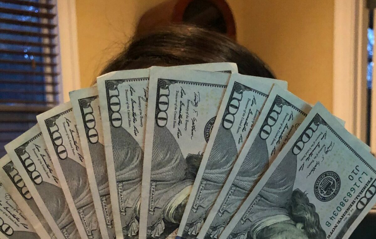 Woman Eats Counterfeit Money