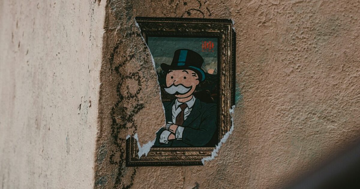 Vandal Tells Cops He’s Mr. Monopoly