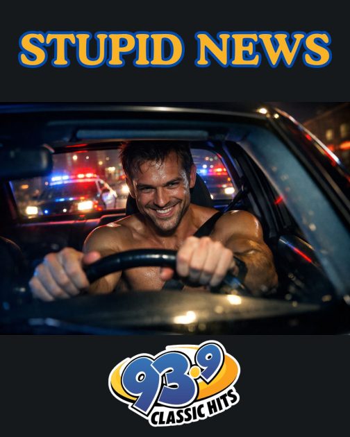 Naked Man Steals Cop Car