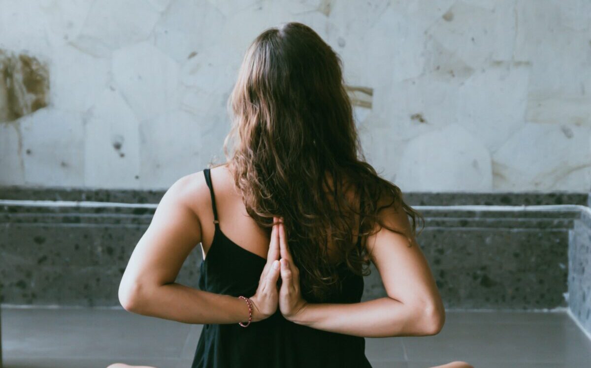Speeding Woman Does Yoga Poses