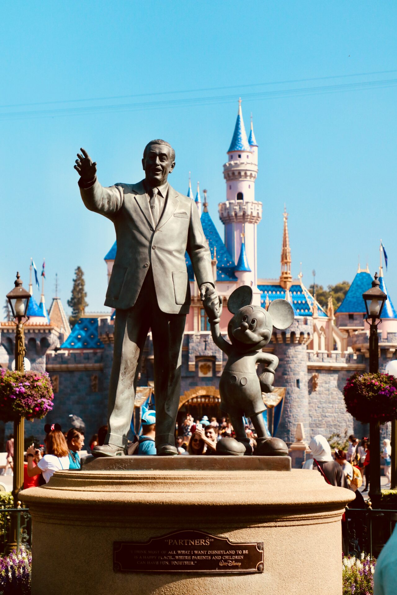 A Woman On The Run Hides Out on Disney Ride