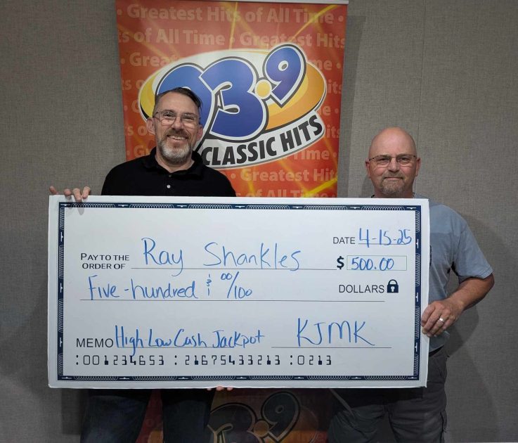 High Low Cash Jackpot Winner – Ray Shankles